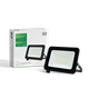 LED REFLEKTOR 30W 6500K 2550lm IP65 CRNI GREEN TECH