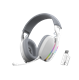 Slušalice Wireless/Blutetooth HG9086W gejmerske sa odvojivim mikrofonom za PS5/4,Xbox One,računar i drugi audio interfejs od 3,5 mm bele