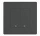 SMART ZIGBEE MOES DIMER PREKIDAC SA 2 PREKIDACA SIVI ZS-SR-EUD2-GY-MS