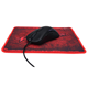 Set Miš+Podloga USB Xtrike GMP290+podloga 7D gejmerski miš sa 7 boja pozadinskog osvetljenja crni + podloga (230x220x2mm)
