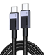 UGREEN USB-C to USB-C PD Fast Charging Cable 5A Max Black 1m 70427