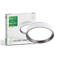 LED PLAFONJERA 12W 4000K IP20 BEL+ANTRACIT 25.8CM GREEN TECH