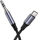 UGREEN Round USB-C Audio Cable 3.5mm M/M Aluminum Shell 1m (Deep Gray) AV143