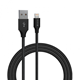 Kabl Gracious Devia USB na Lightning 5V 2.1A 2m pleteni crni 025107