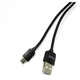 Kabl USB-microUSB Havit HV-620X 1.0m  crni